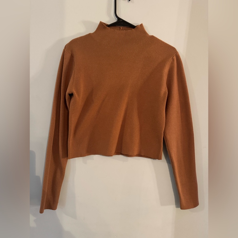 Truth Warm Brown Knit Top